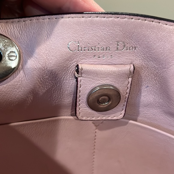 Authentic Dior Women Handbag Diorissimo Gray Leather - Picture 6 of 14